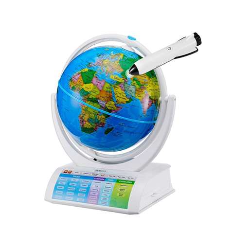 Oregon Scientific SG338R Smart Globe Explorer AR World Geography Space Planet Science Educational Games For Kids - Learning Toy | Oregon Scientific Store