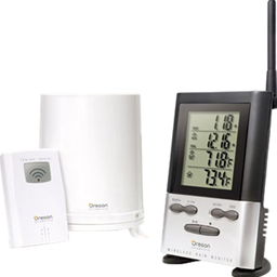 oregon rain gauge scientific wireless outdoor indoor thermometer shop