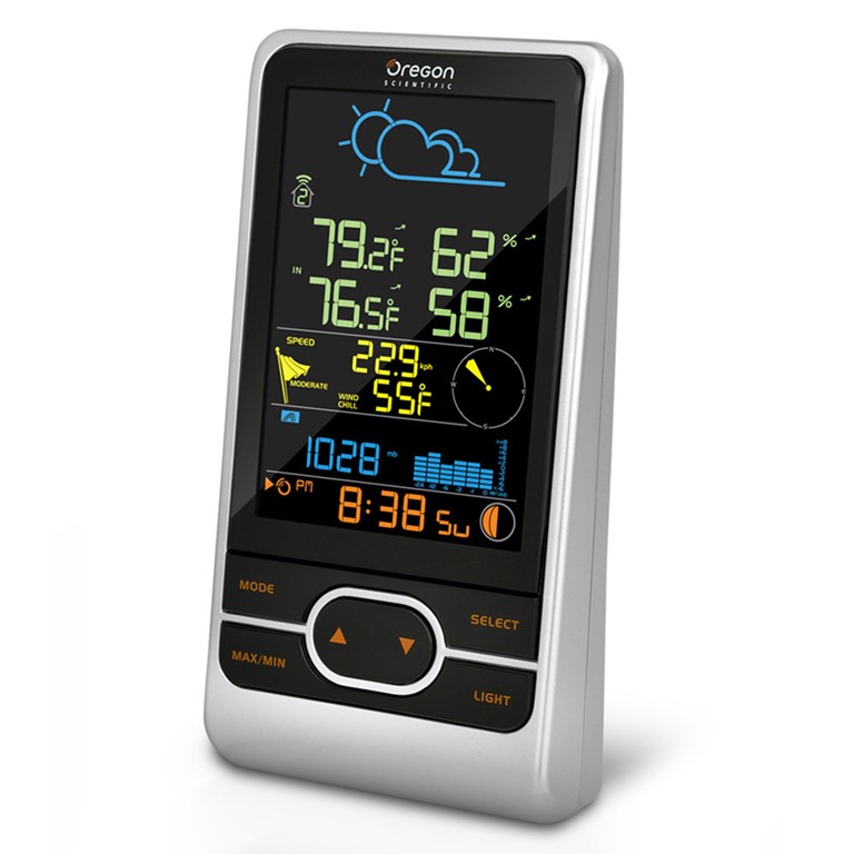 Best Buy: Oregon Scientific Wireless Weather Station with Alarm Clock WMR100