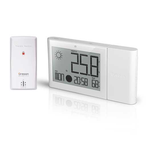 Oregon Scientific Wireless Indoor Outdoor Thermometer Model RAR186 for sale  online