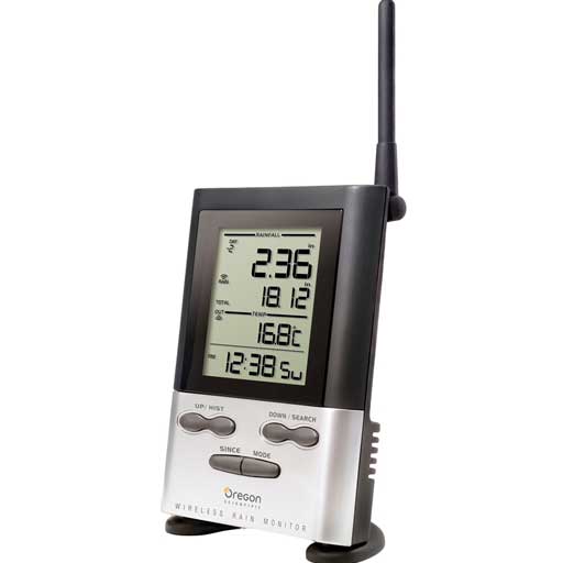 Oregon Scientific RMR262-WH Alize Wireless Indoor/Outdoor Thermometer -  White