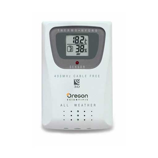  Oregon Scientific THGR511 Wireless Temperature & Humidity  Sensor for Version X Weather Stations (BAR208HGX, BAR208SX, BAR206AX) :  Appliances